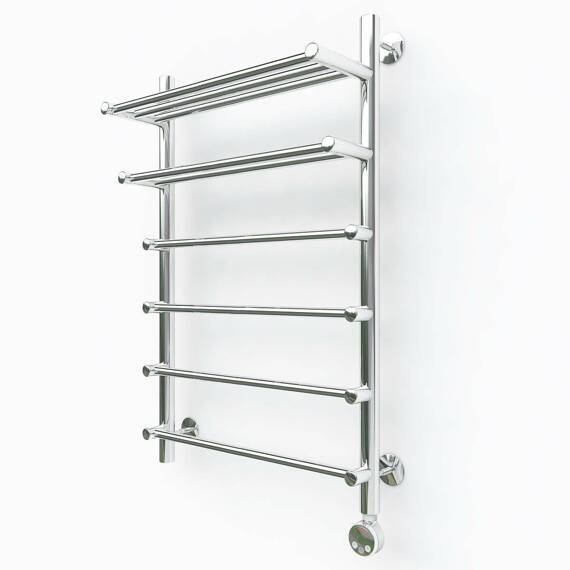 Электрический полотенцесушитель Bonna Steps 800x600, BN15E-H800W600-VP, Хром