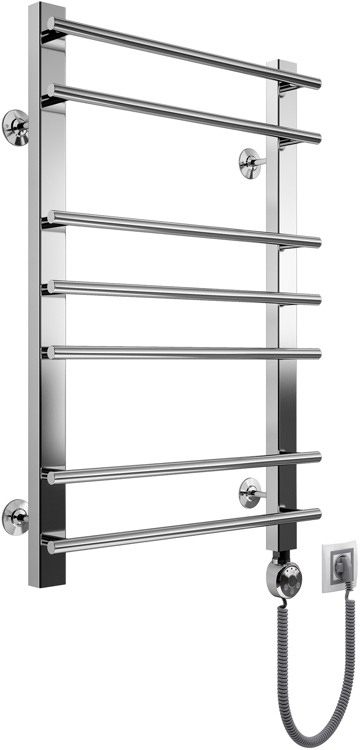 Электрический полотенцесушитель Bonna Gimenej 600x400, BNP-EV61QC-6040Ch, Хром