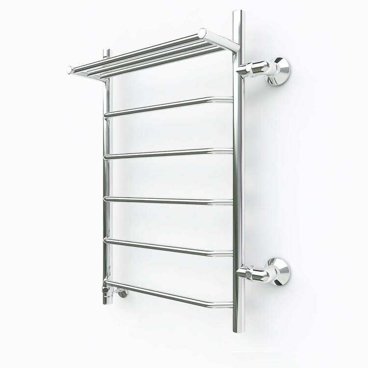 Полотенцесушитель водяной Bonna Alpheus 1200x400, BN3W-H1200W400-VPBP, Хром