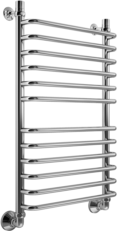 Полотенцесушитель водяной Bonna Eridan 500x500, BNP-WpV9ENC-5050Ch, Хром