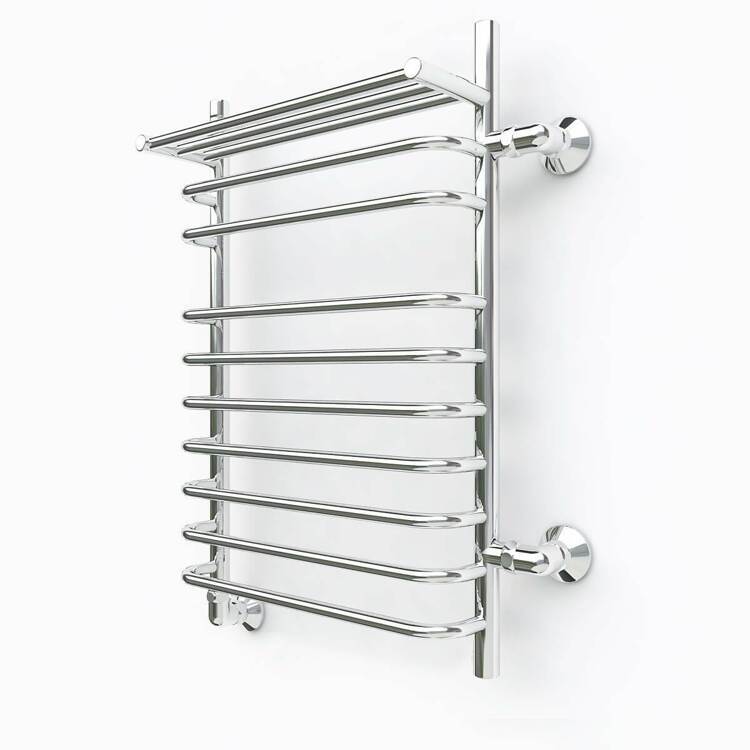 Полотенцесушитель водяной Bonna Castor 1000x400, BN29W-H1000W400-VPBP, Хром
